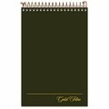 Ampad/ Of Amercn Pd&Ppr Ampad, GOLD FIBRE STENO BOOKS, GREGG RULE, GREEN COVER, 6 X 9, 100 WHITE SHEETS 20806